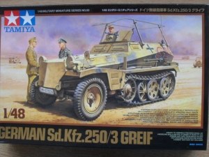 TAMIYA 1/48 32550 Sd.Kfz 250/3 GREIF